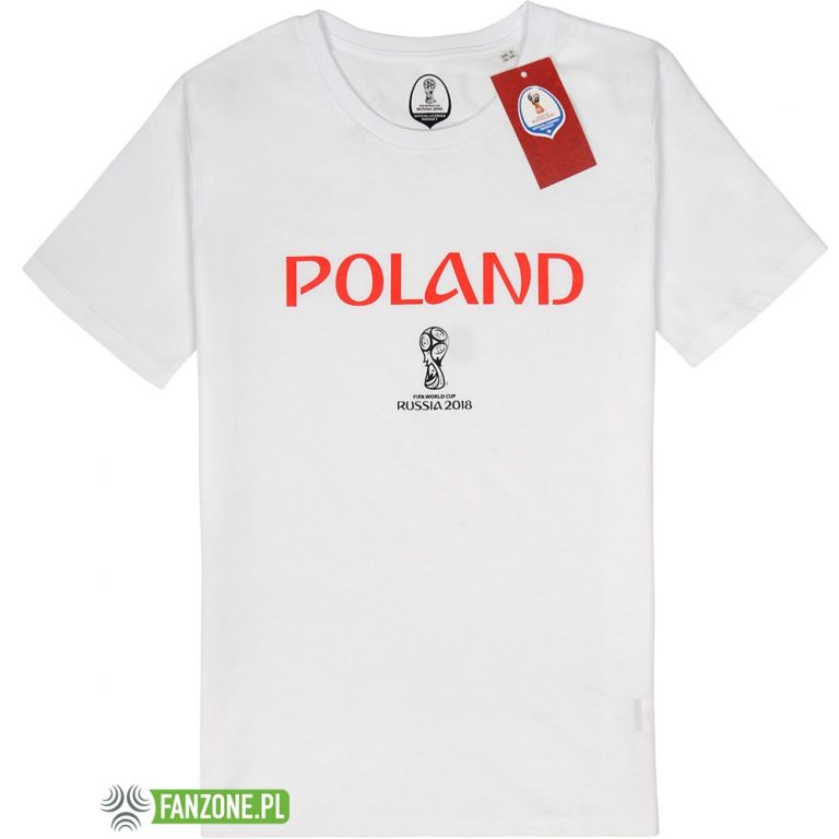 Polska - biała koszulka FIFA World Cup 2018
