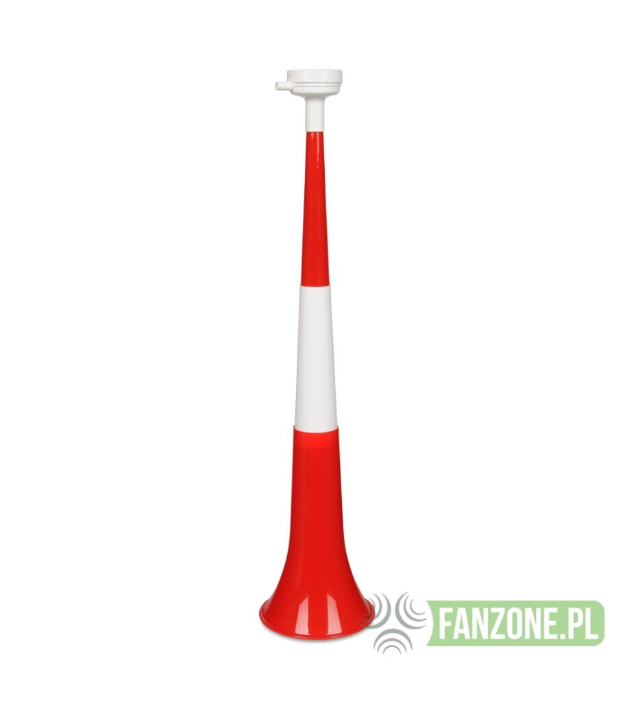 Polska - trąbka długa czerwono-biała