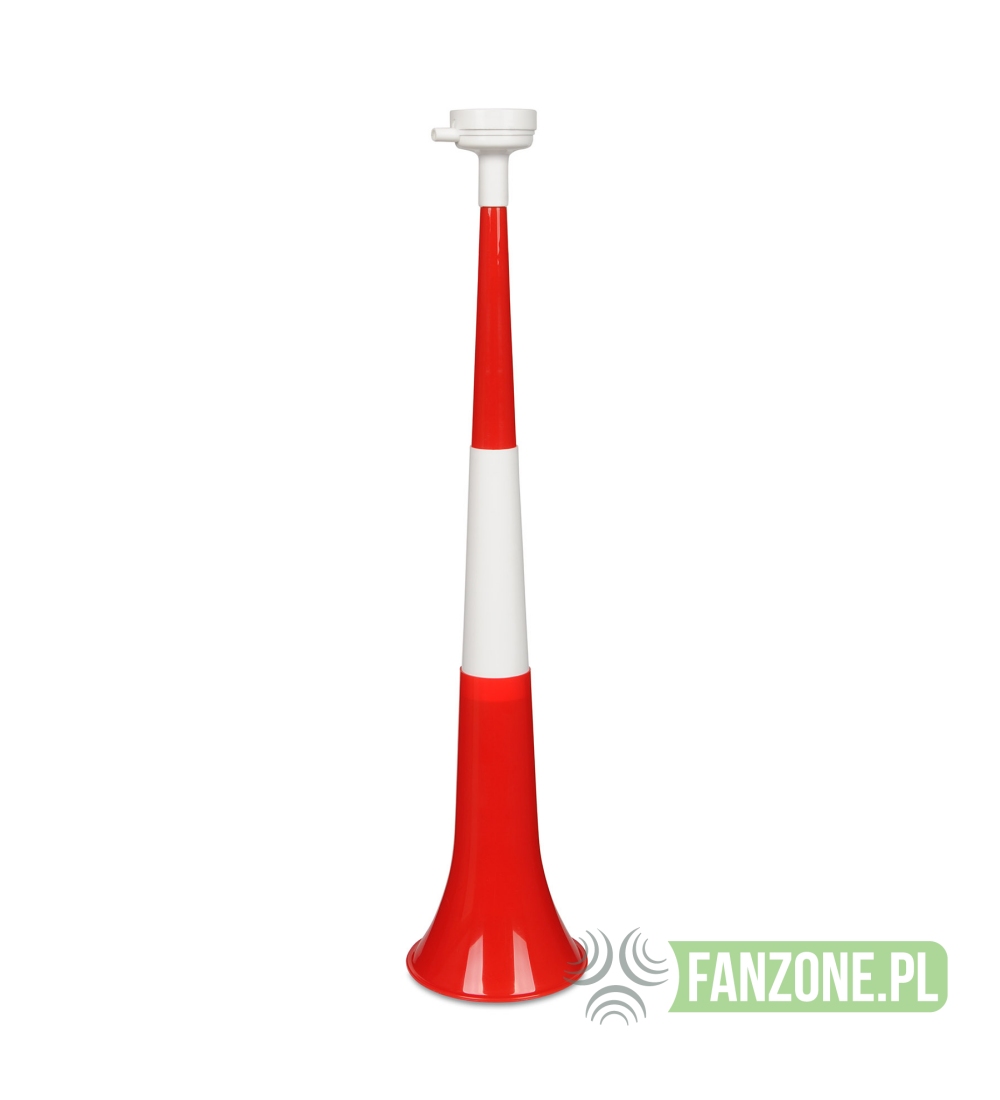 Polska - trąbka długa czerwono-biała