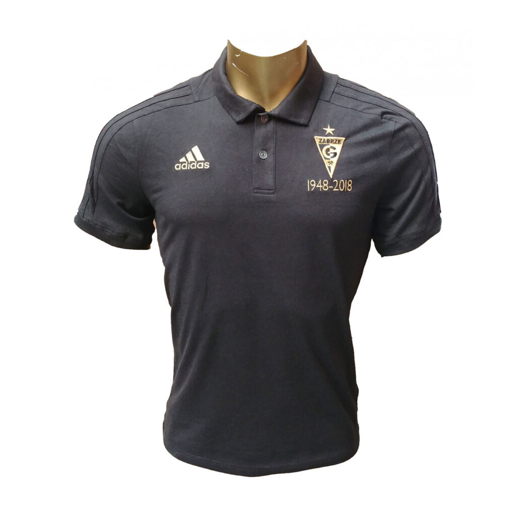 Koszulka Polo adidas Górnik Zabrze Czarna CE7423
