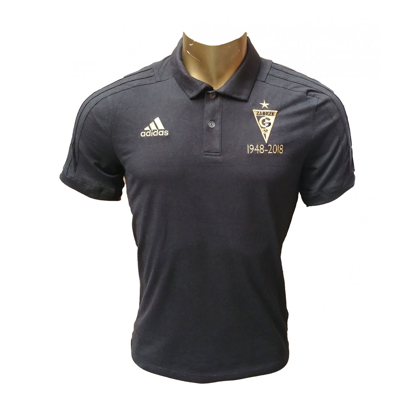 Koszulka Polo adidas Górnik Zabrze Czarna CE7423
