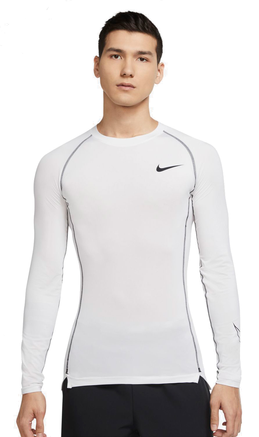 Koszulka termiczna z długim rękawem Nike Compression DD1990-100