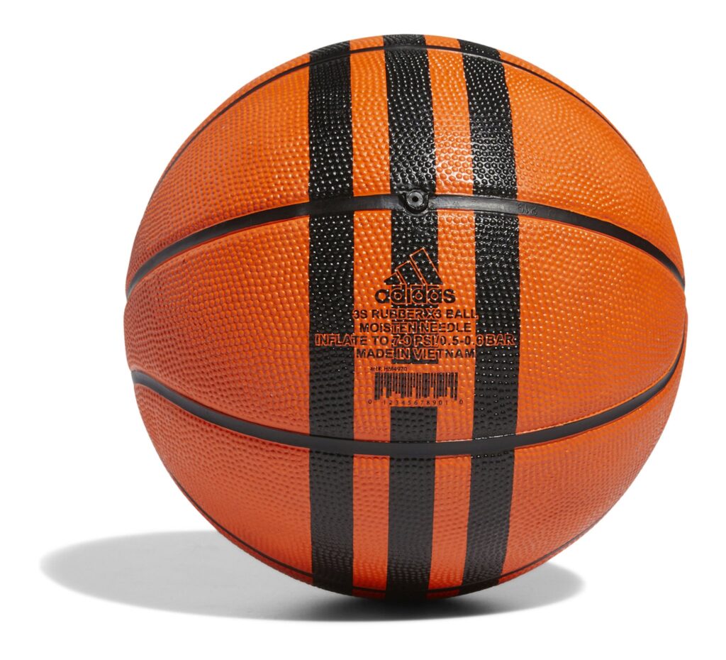 Piłka do koszykówki adidas 3S Rubber X3 HM4970