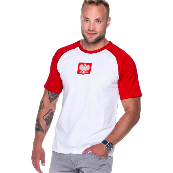 Polska - koszulka kibica reprezentacji Polski biało-czerwona