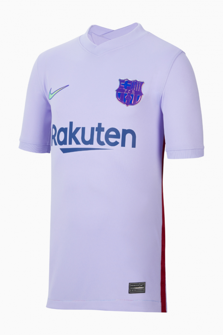 Koszulka juniorska Nike FC Barcelona 21/22 Wyjazdowa Breathe Stadium rozmiar M (137-147 cm)