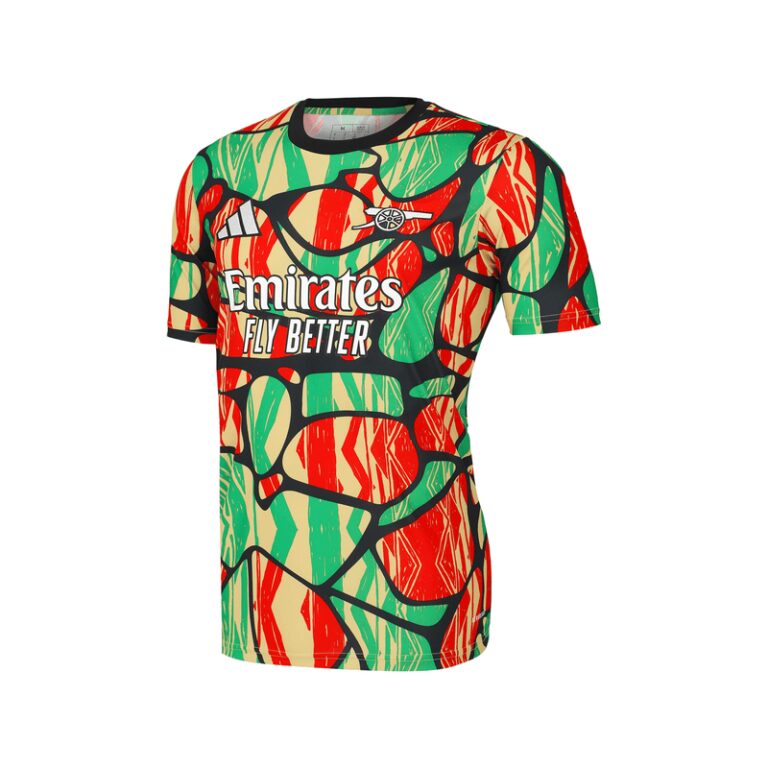 Koszulka przedmeczowa adidas Arsenal Londyn IS9996