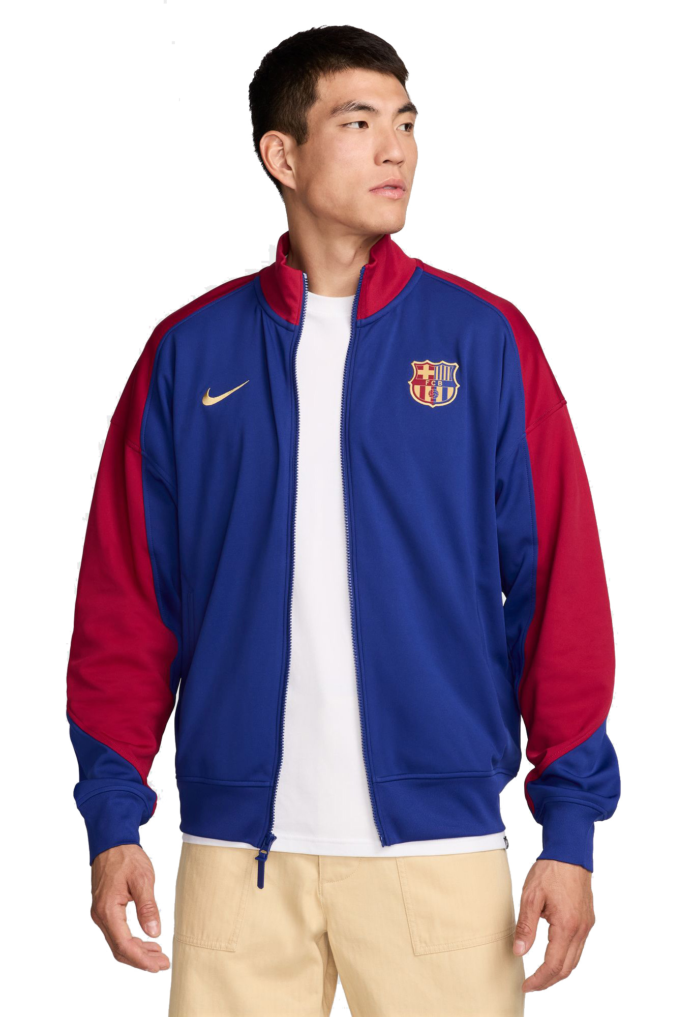 Bluza Nike FC Barcelona Academy Anthem FN9625-455