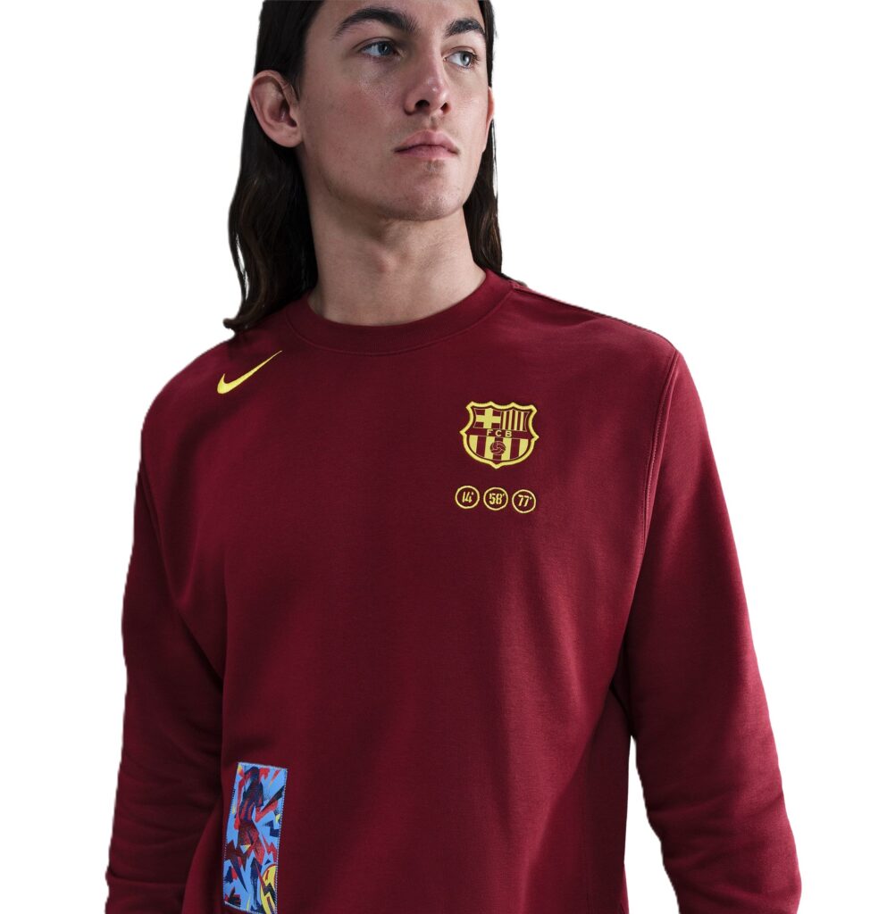 Bluza Nike FC Barcelona Club Crew FZ1259-677
