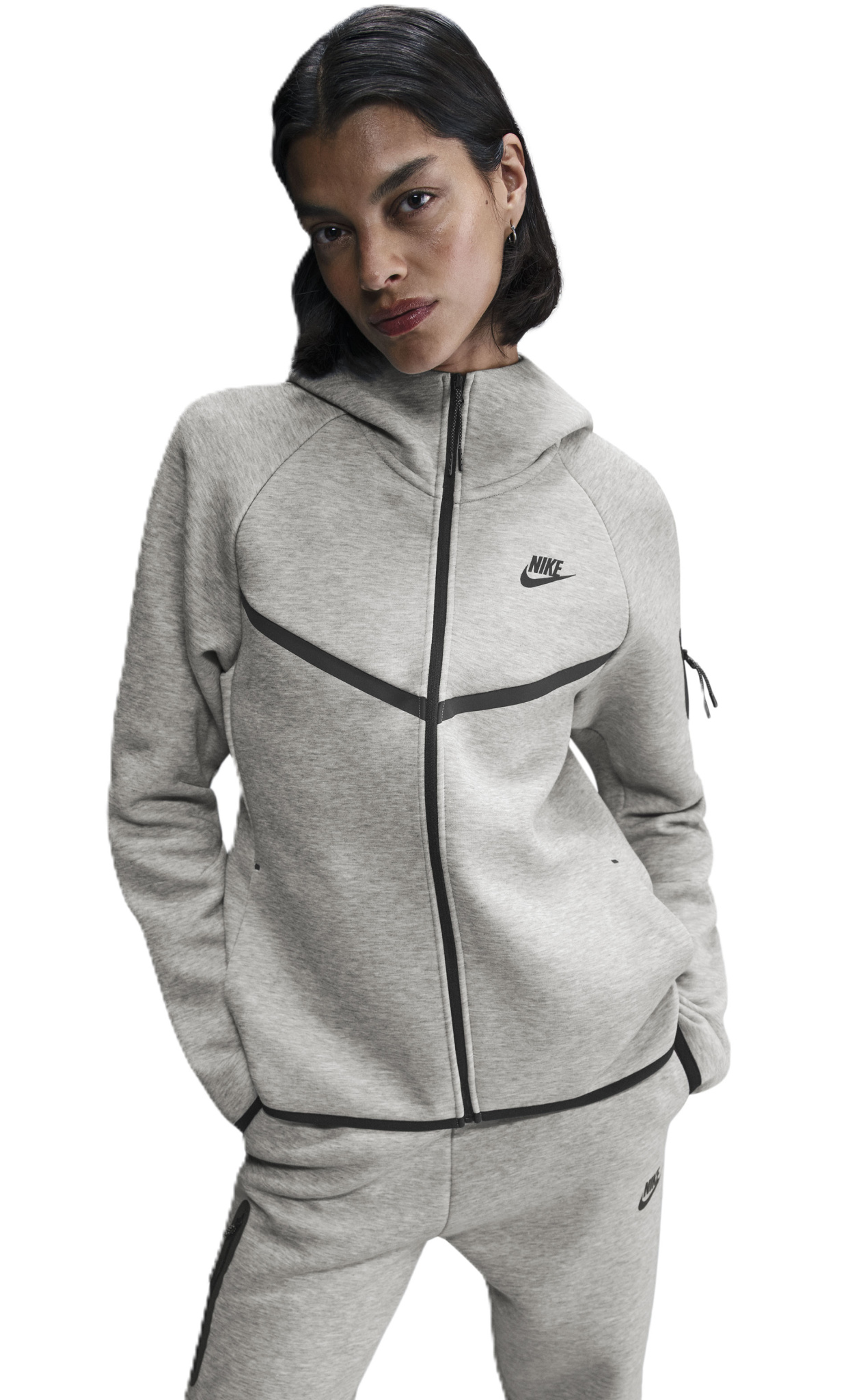 Bluza damska Nike Sportswear Tech Fleece Windrunner HV6747-063
