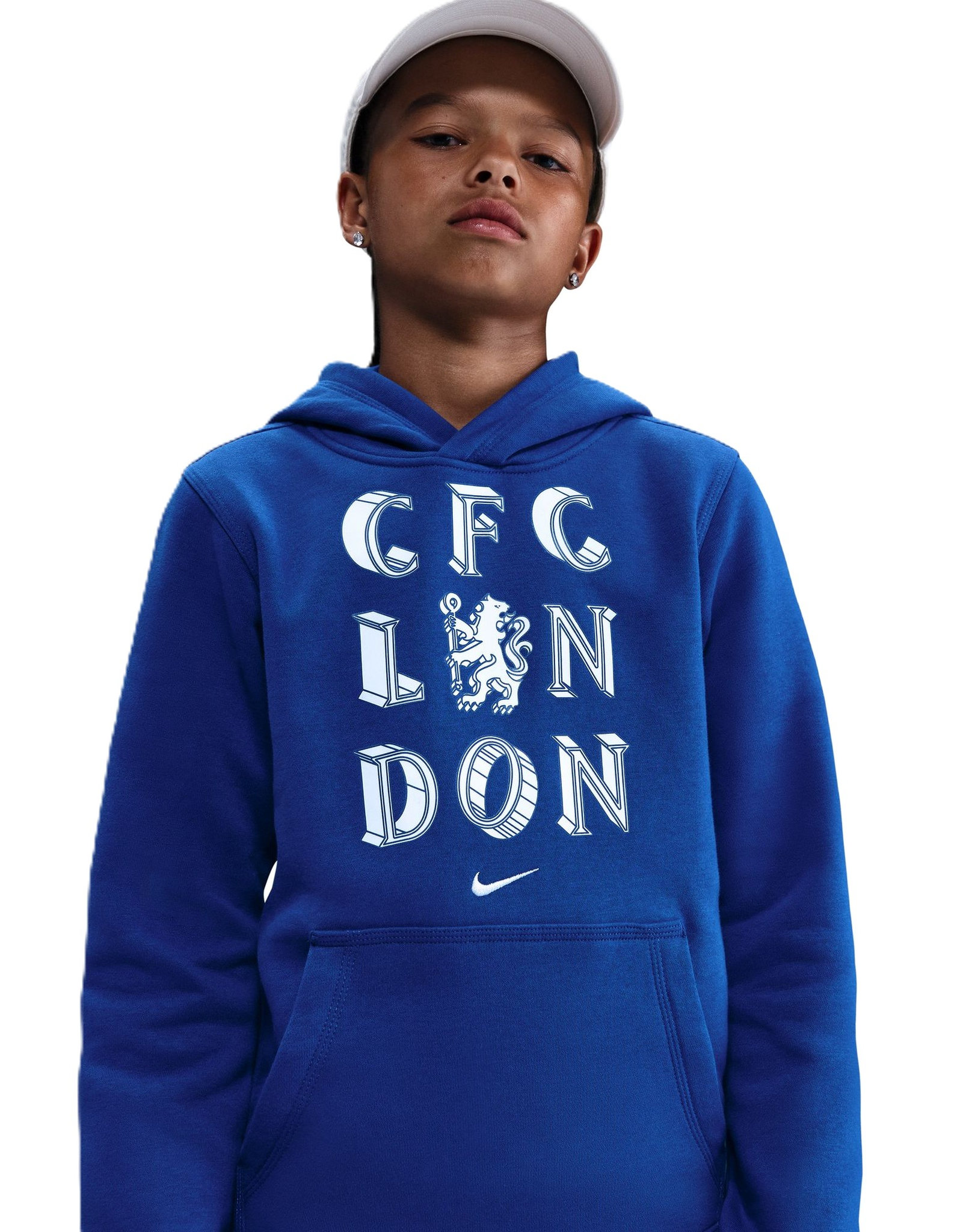 Bluza z kapturem Nike Junior Chelsea Londyn HM3649-495