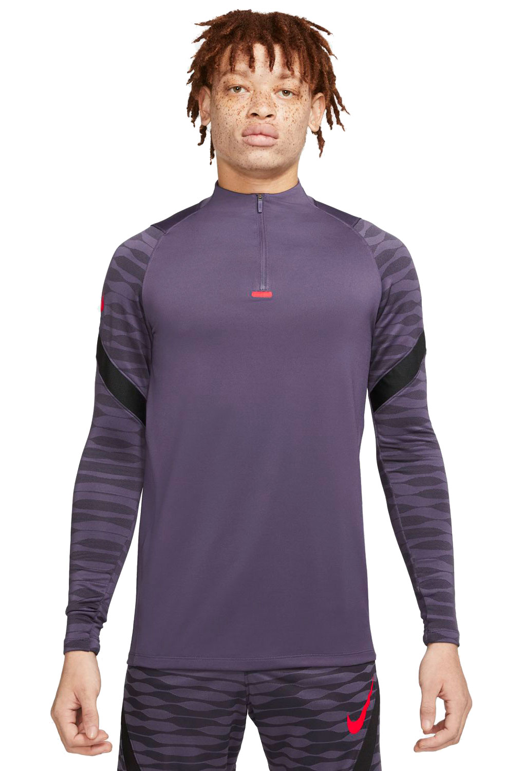 Bluza z krótkim zamkiem Nike Dri-FIT Strike CW5858-573