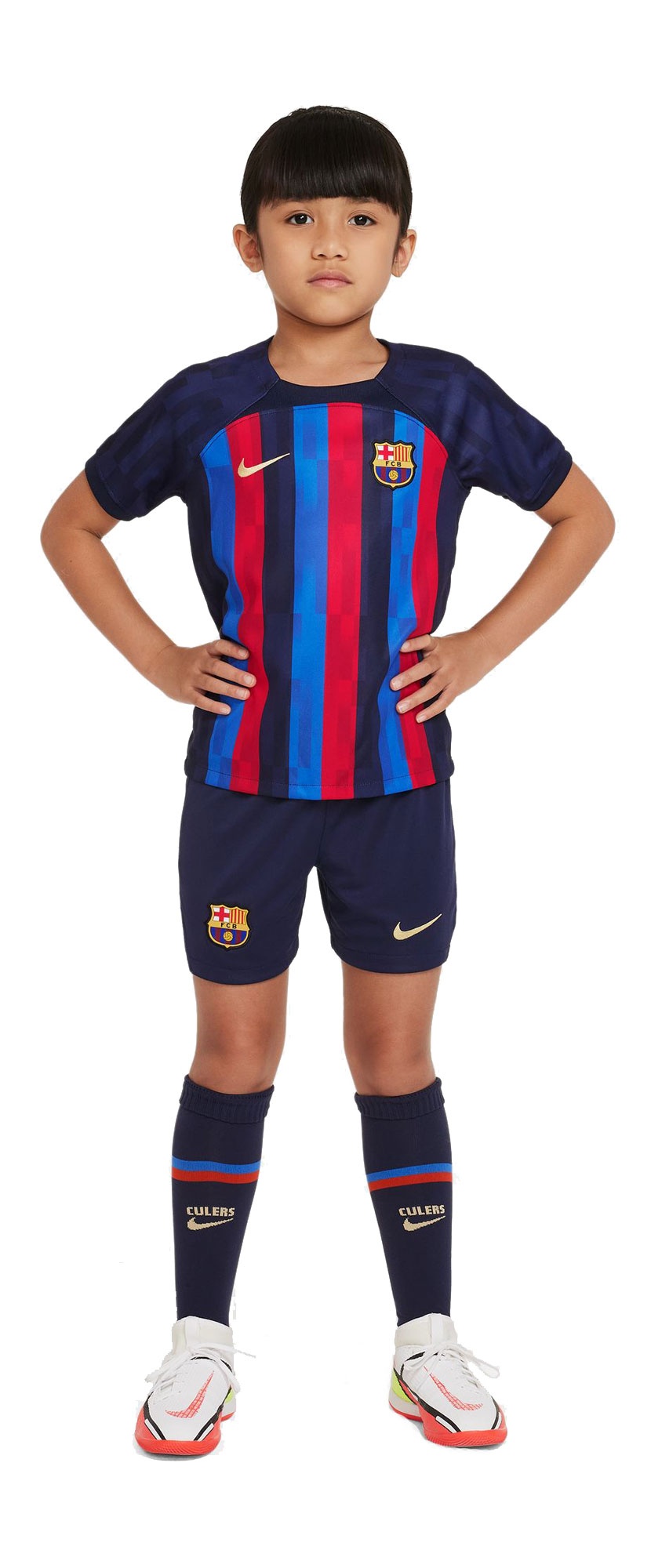 Komplet Nike Junior FC Barcelona Kids Home DJ7890-452