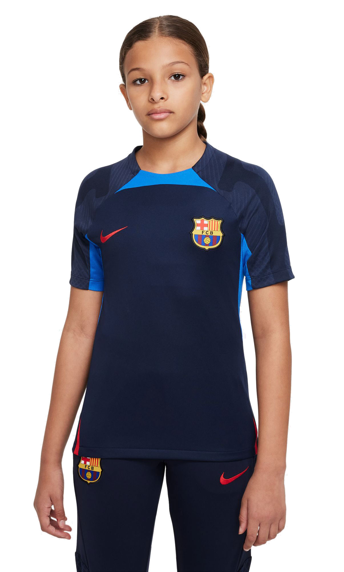 Koszulka Nike Junior FC Barcelona Strike DJ8720-454