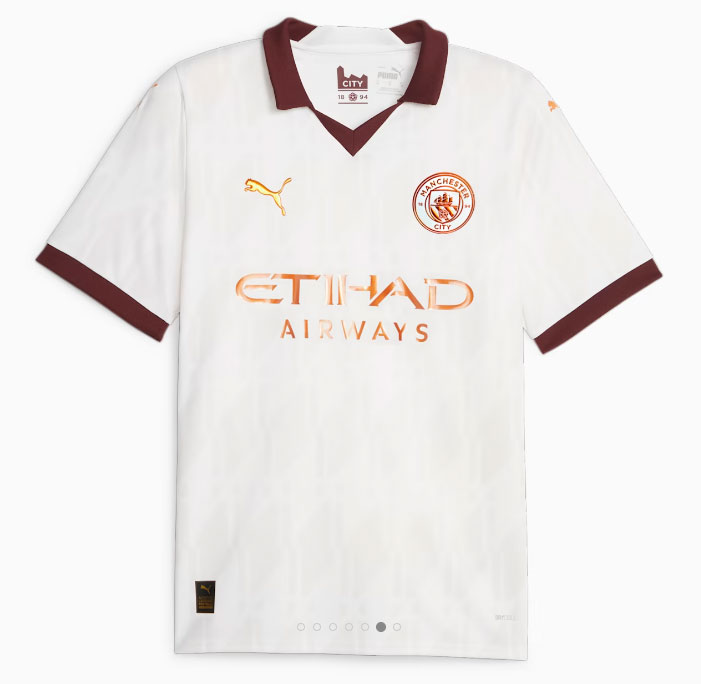 Koszulka Puma Manchester City Away Replica 770449-02