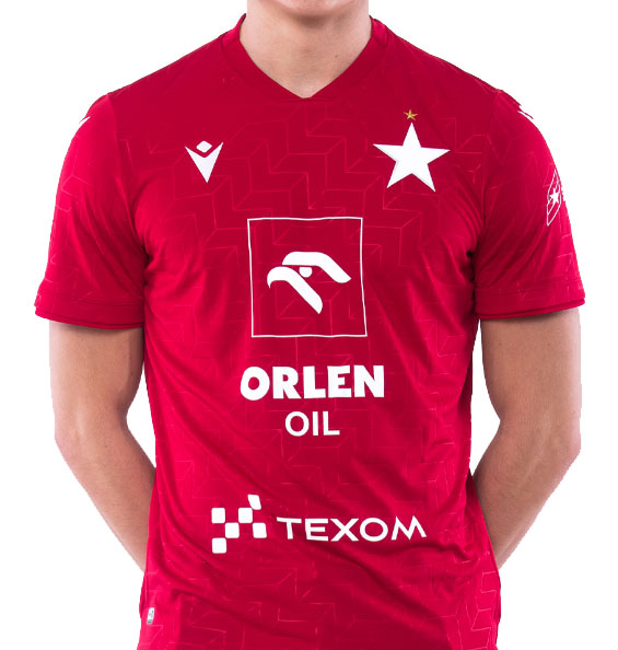 Koszulka meczowa Macron Wisła Kraków Home 23/24