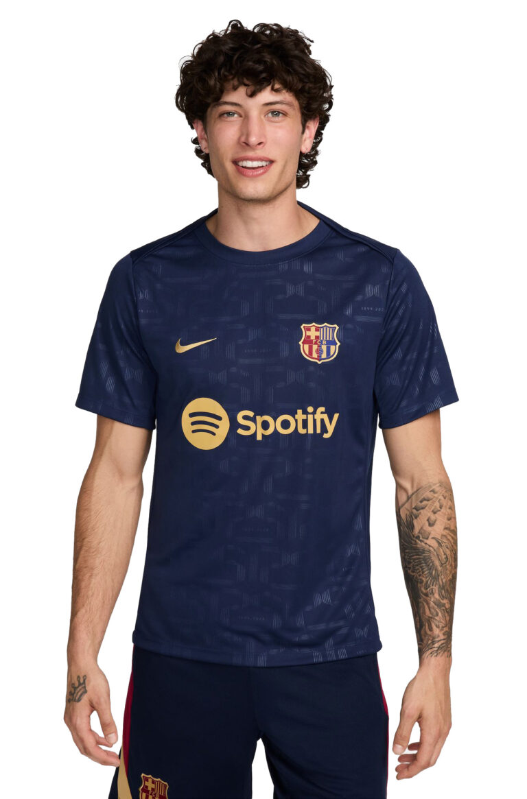 Koszulka przedmeczowa Nike FC Barcelona Academy Home FN9648-411