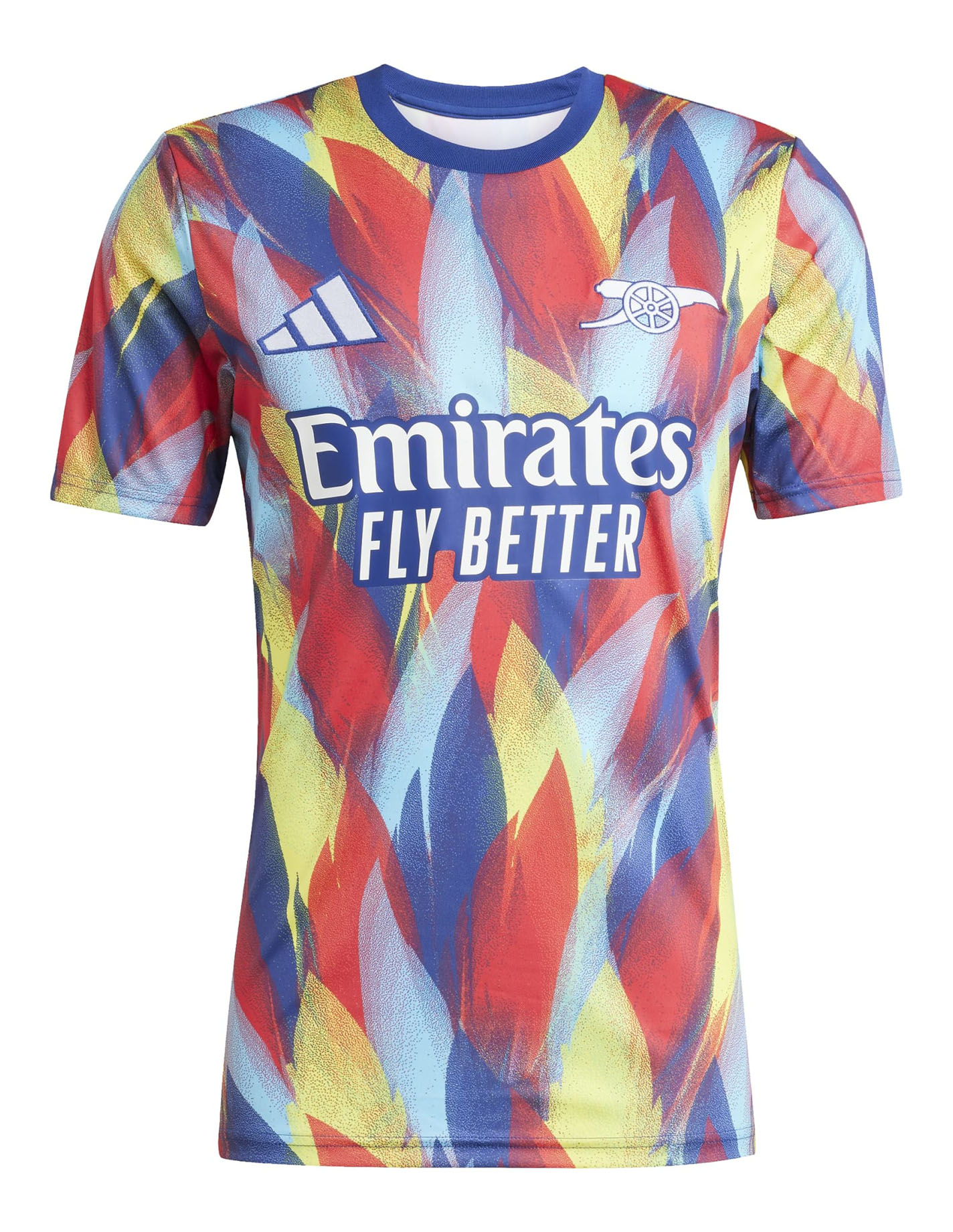 Koszulka przedmeczowa adidas Arsenal Londyn JJ1797