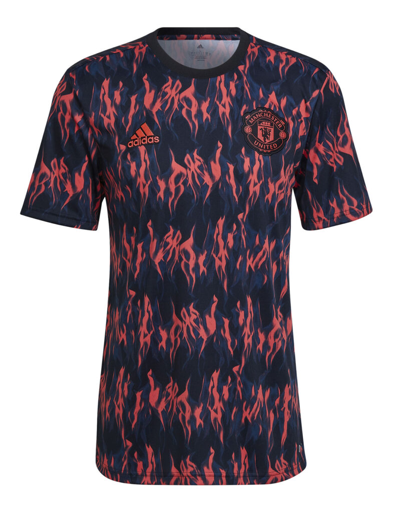 Koszulka przedmeczowa adidas Manchester United H63947