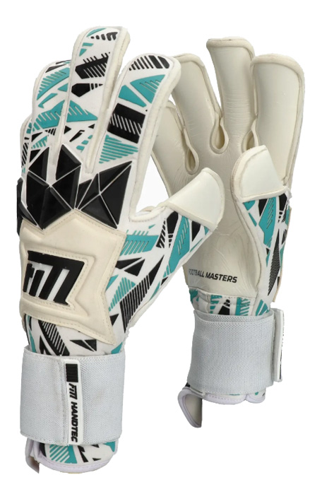 Rękawice Football Masters Invictus X PRO WHITE