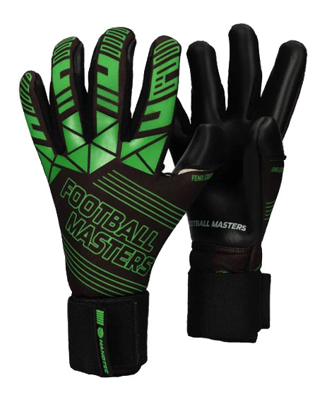 Rękawice Football Masters Junior Fenix Green Giga Grip 4mm Hyla Cut