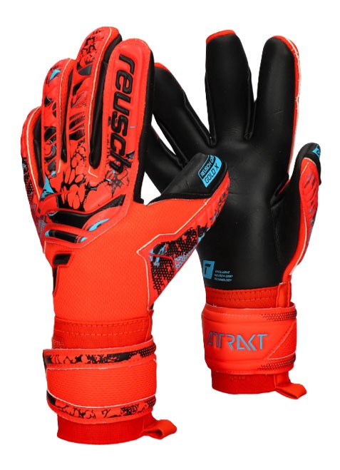 Rękawice Reusch Attrakt Gold X Junior 5372955-3333