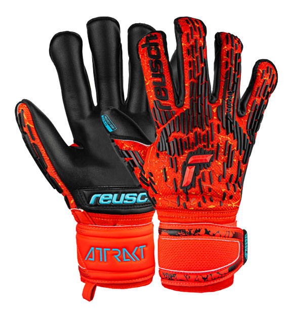 Rękawice Reusch Jr Attrakt Freegel Gold Evolution Cut 5370135-3333