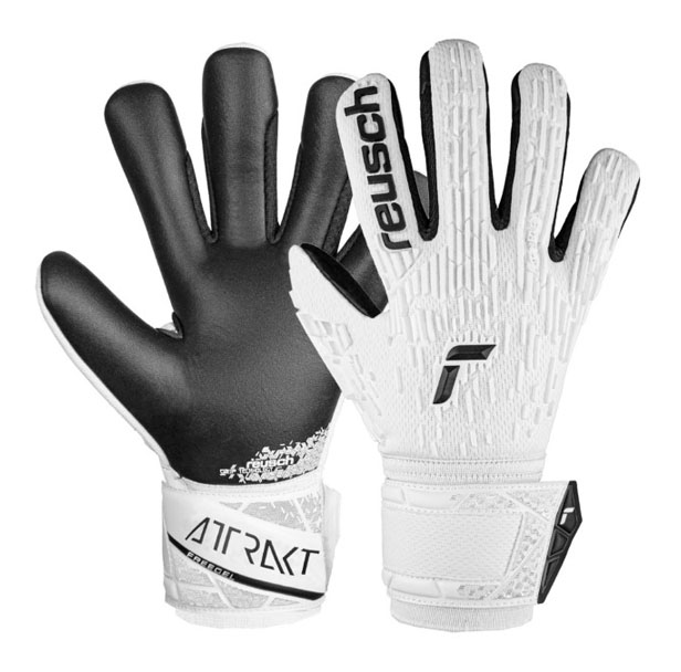 Rękawice bramkarskie Reusch Attrakt Freegel Silver Junior 5472035-1101