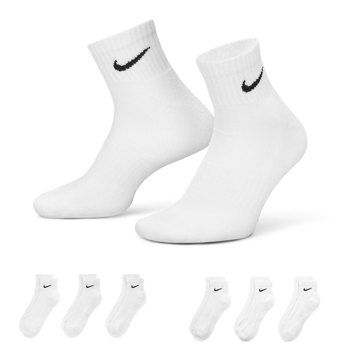 Skarpety Nike Everyday Cushioned 6pack SX7669-100