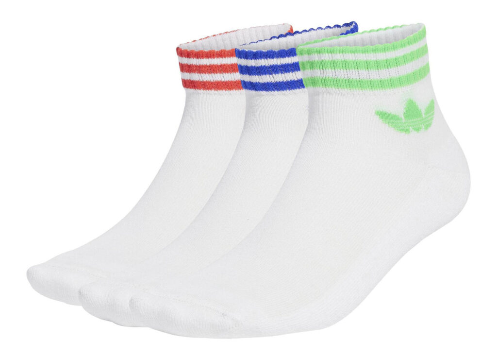 Skarpety adidas 3-stripes Ankle Originals 3-pack JV7439