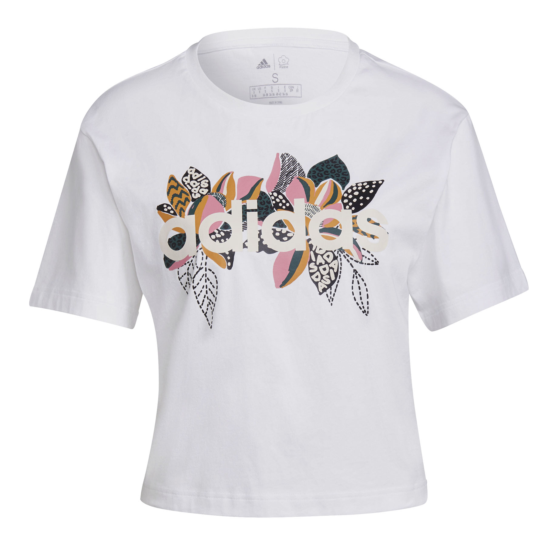 T-shirt damski adidas Farm H14680