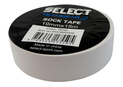 Taśma do getr Sock Tape 19mm x 15m Select-6553800000-BIAŁA