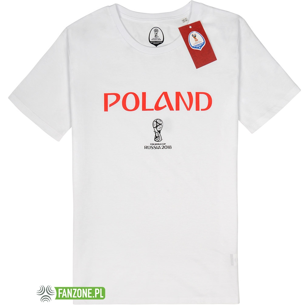 Polska - biała koszulka FIFA World Cup 2018