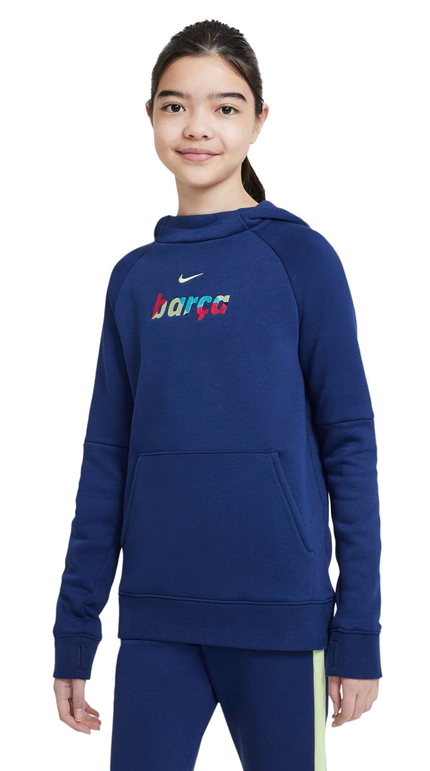 Bluza z kapturem Nike Junior FC Barcelona CI9533-492