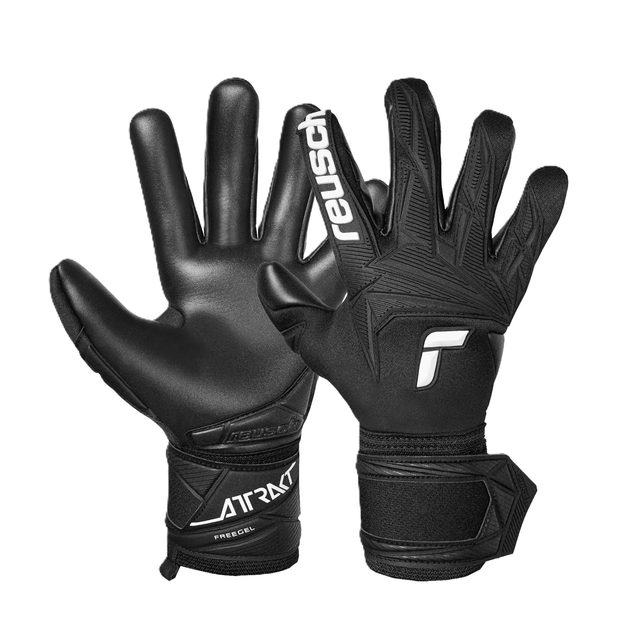 Rękawice bramkarskie Attrakt Freegel Infinity Black 5670735-7700