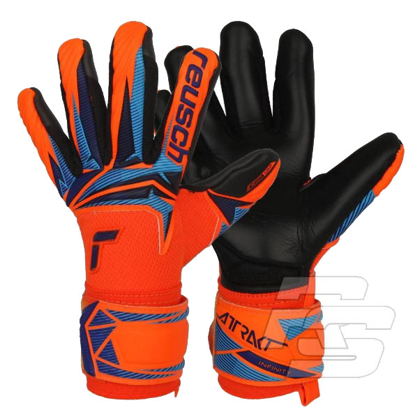 Rękawice Reusch bramkarskie dziecięce Attrakt Infinity Evolution NC Junior 5672724-2289