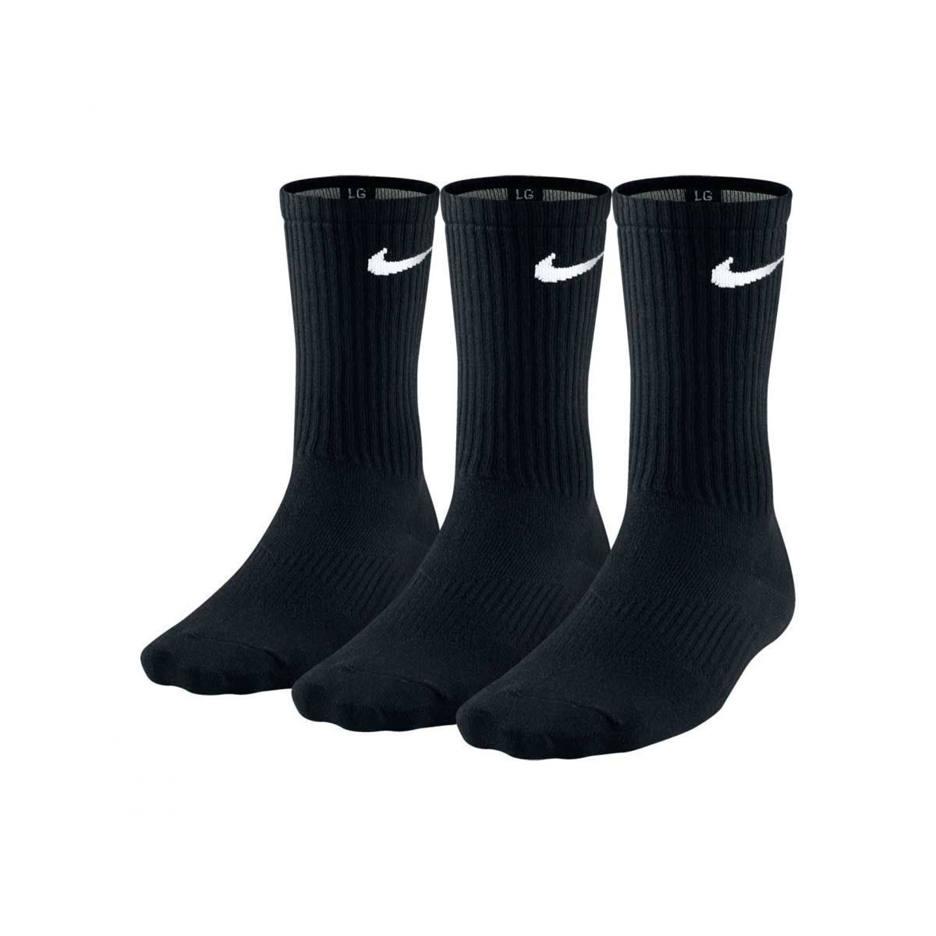 Skarpety bawełniane Nike Lightweight Crew 3-pack SX4704-001