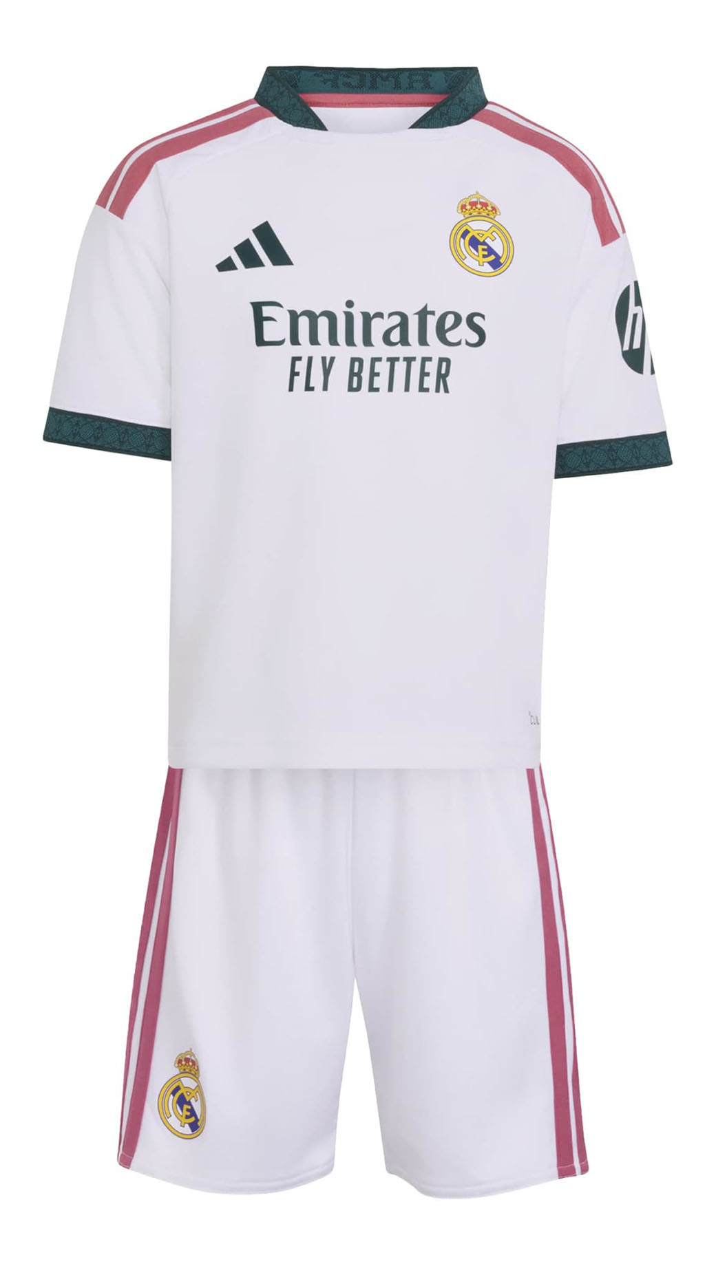 Komplet adidas Junior Real Madryt Home Mini KC3946 Rozmiar 116
